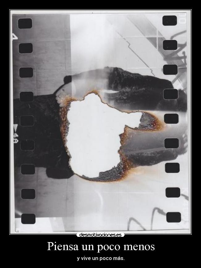 Piensa un poco menos - 