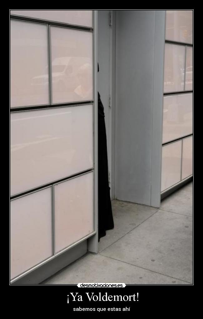 ¡Ya Voldemort! -