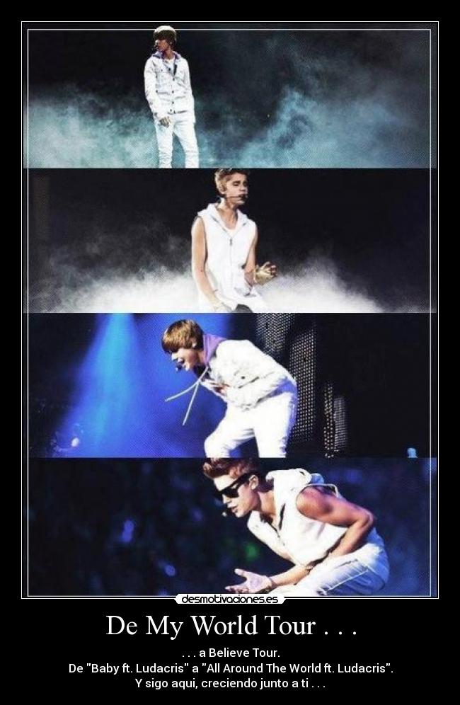 De My World Tour . . . -