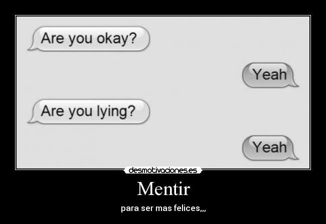Mentir -