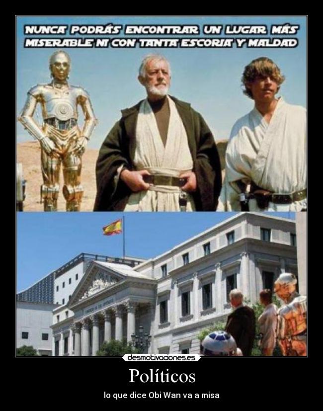 carteles politico ese gran desconocido satira desmotivaciones