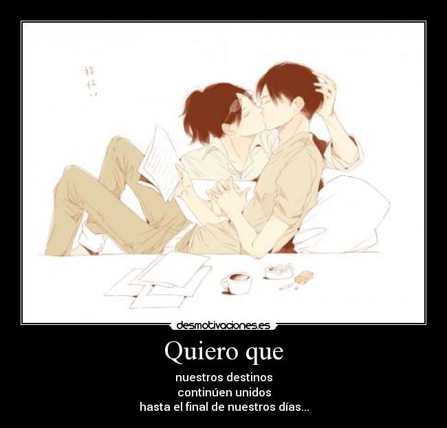 carteles anime shingekinokyojin quiero destino hastaelfinal unidos desmotivaciones