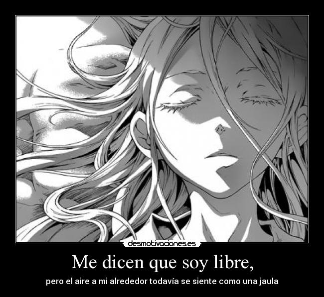 carteles sad anime deadman wonderland desmotivaciones