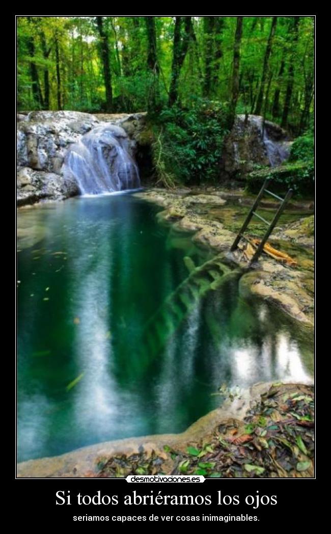 Si todos abriéramos los ojos -