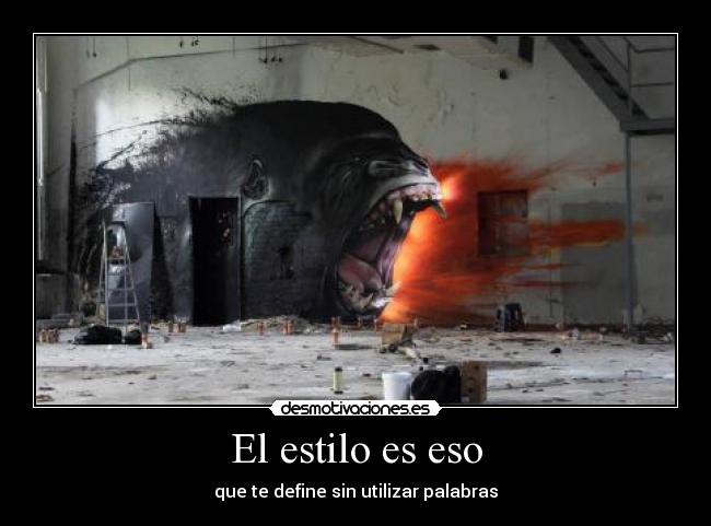 El estilo es eso -