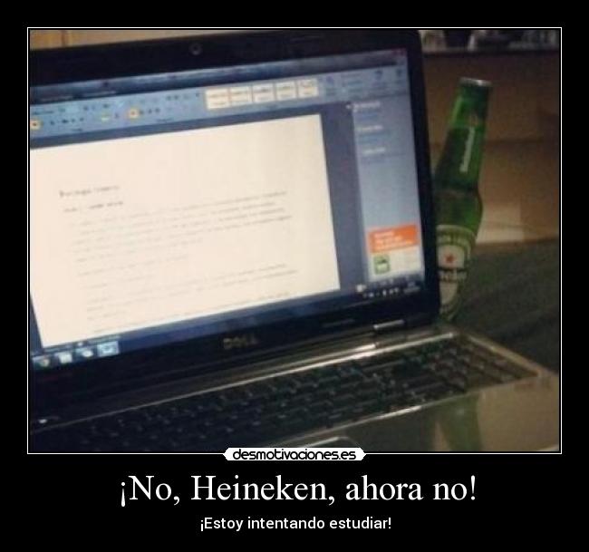 carteles heineken estudiar fuente laissesaigner desmotivaciones