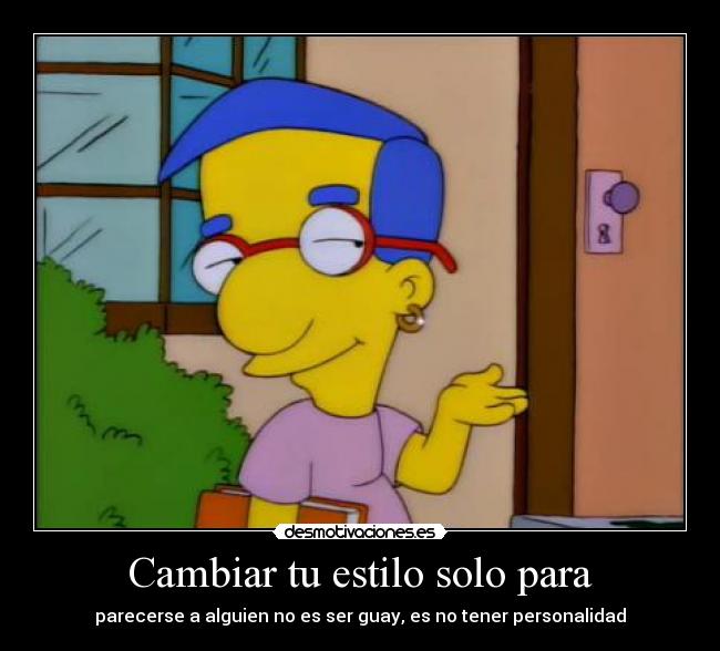 Cambiar tu estilo solo para -