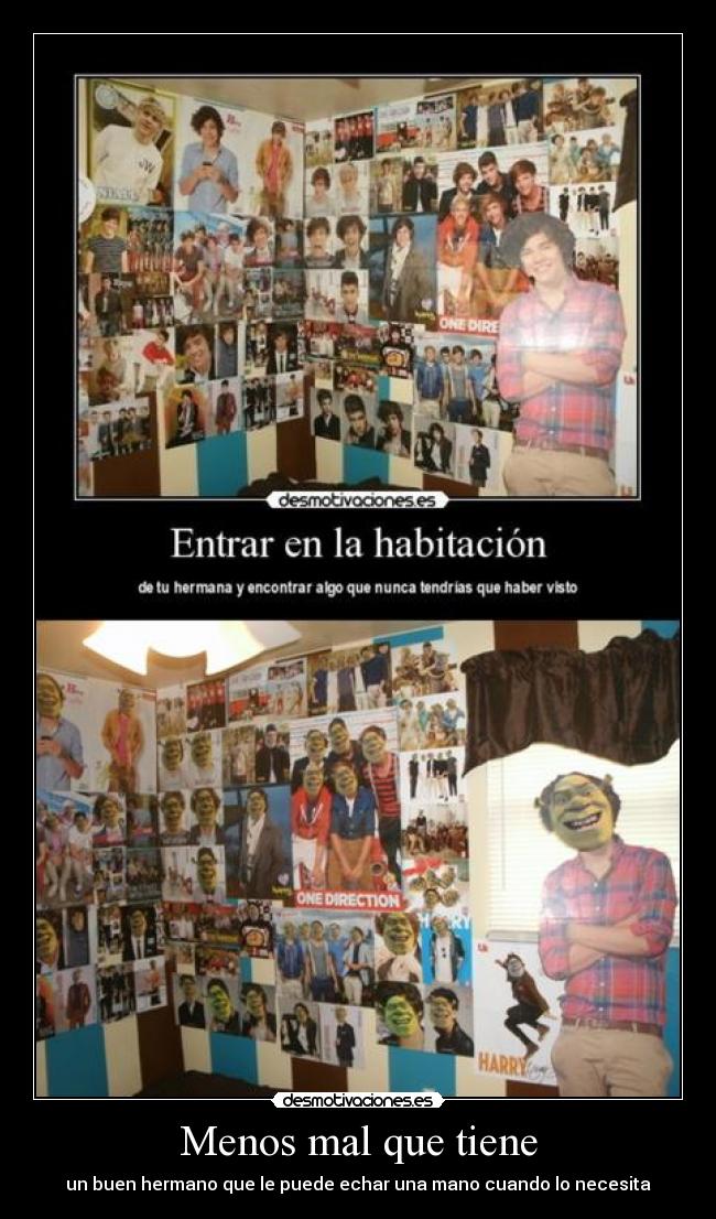 Menos mal que tiene -