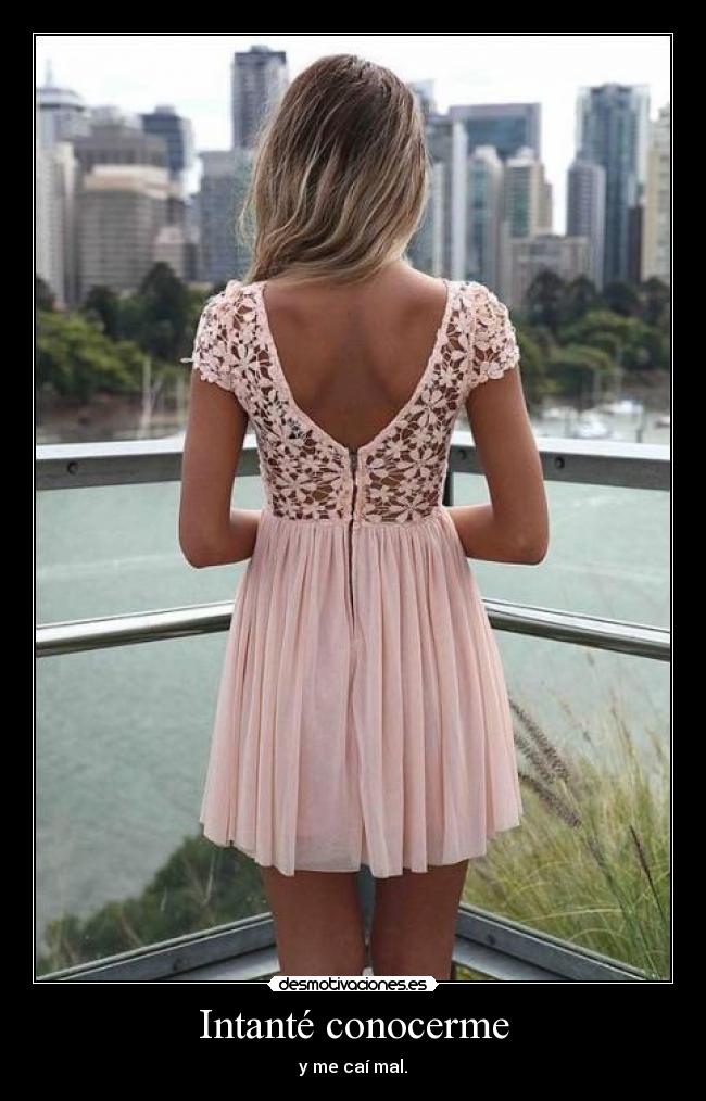 Intanté conocerme -