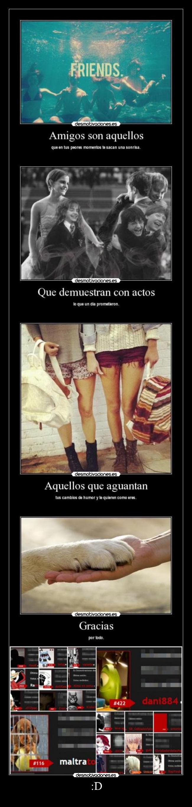 carteles tenia que ser 200 pero bueh gracias desmotivaciones