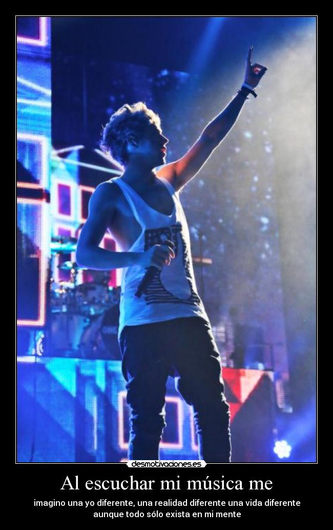 Al escuchar mi música me - 