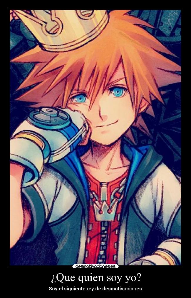 carteles resubido soy rey sora desmotivaciones
