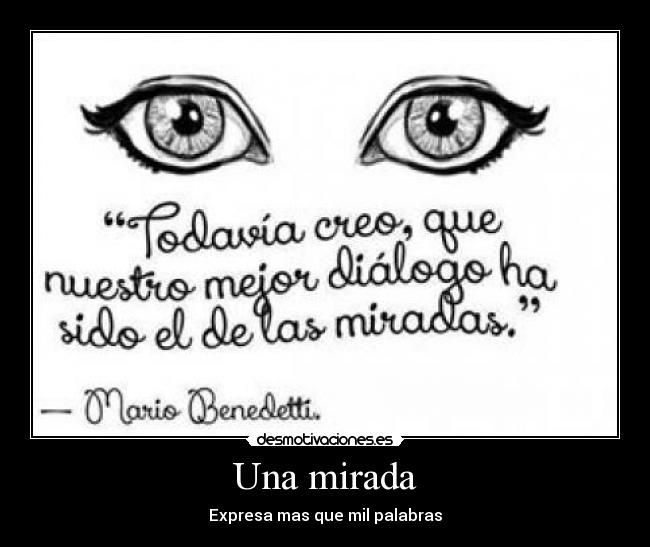 Una mirada - 
