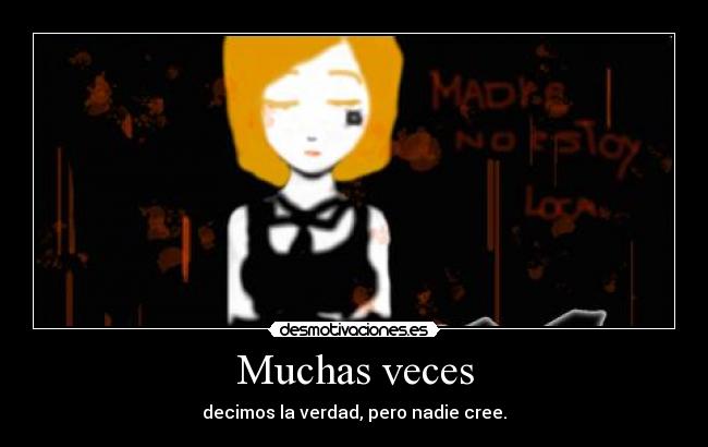 Muchas veces -