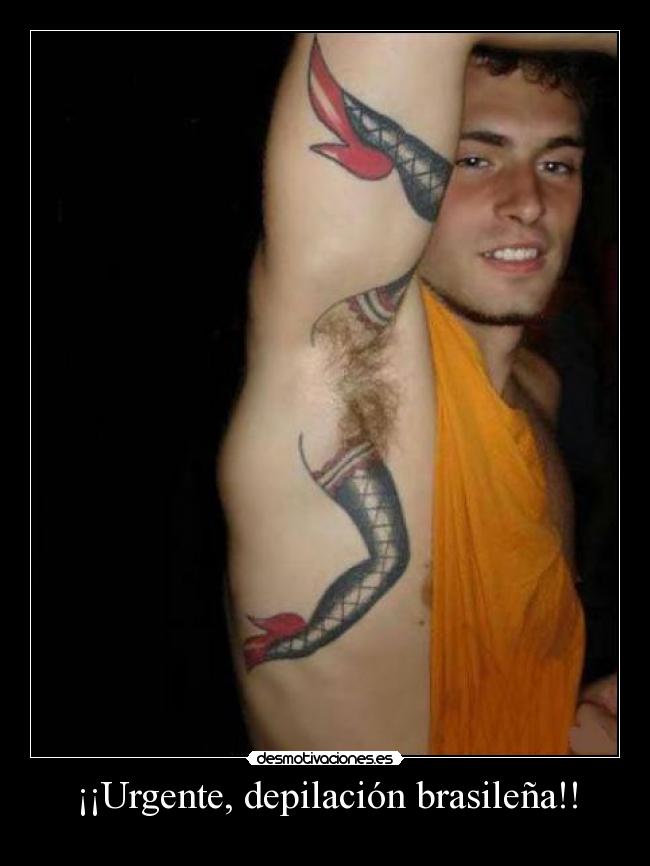 ¡¡Urgente, depilación brasileña!! -
