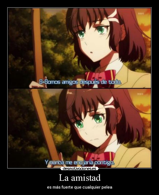 La amistad -