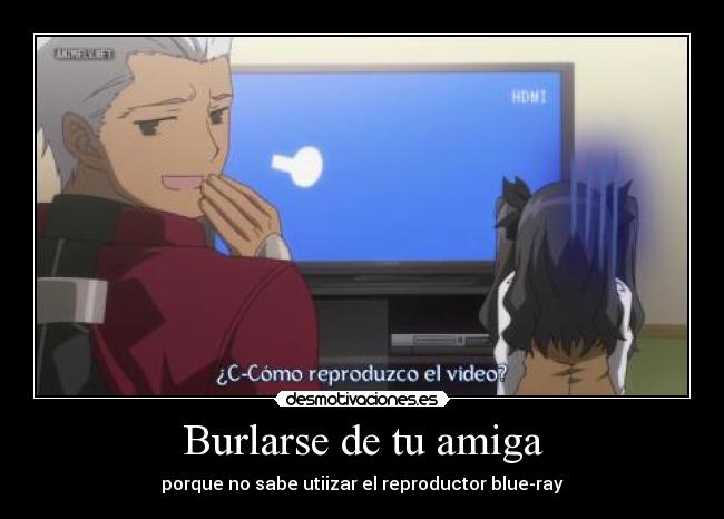 Burlarse de tu amiga - 