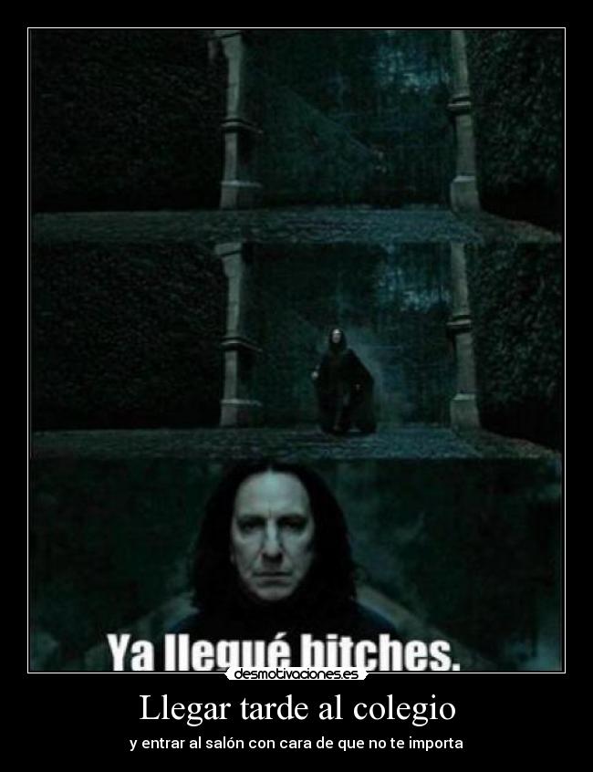 Llegar tarde al colegio - 