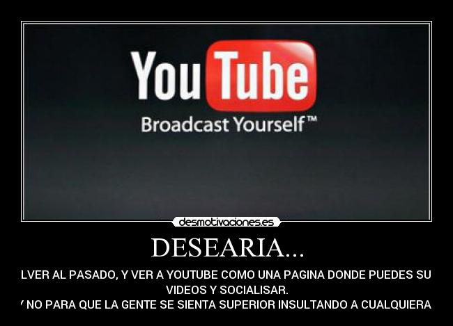 carteles youtube desmotivaciones