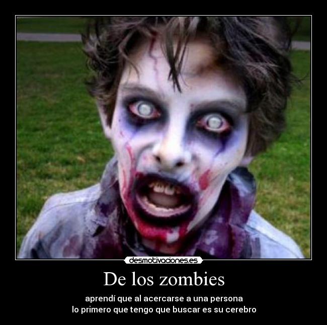 De los zombies -