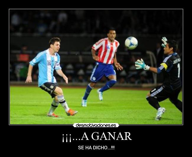 ¡¡¡...A GANAR - 