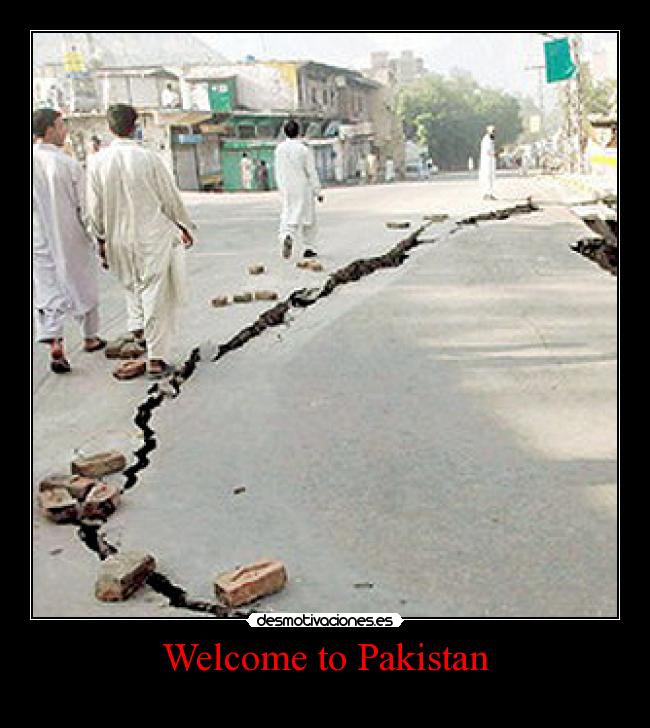 Welcome to Pakistan -