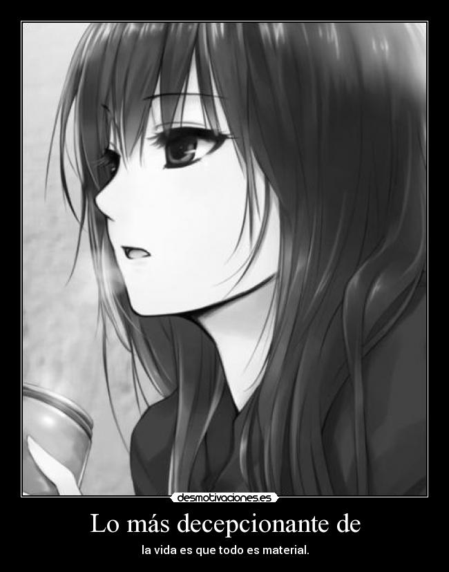 Lo más decepcionante de - 