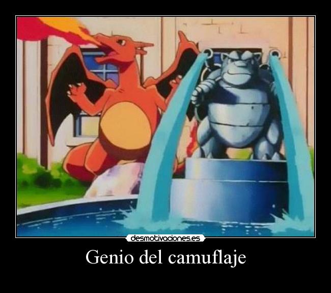 Genio del camuflaje -