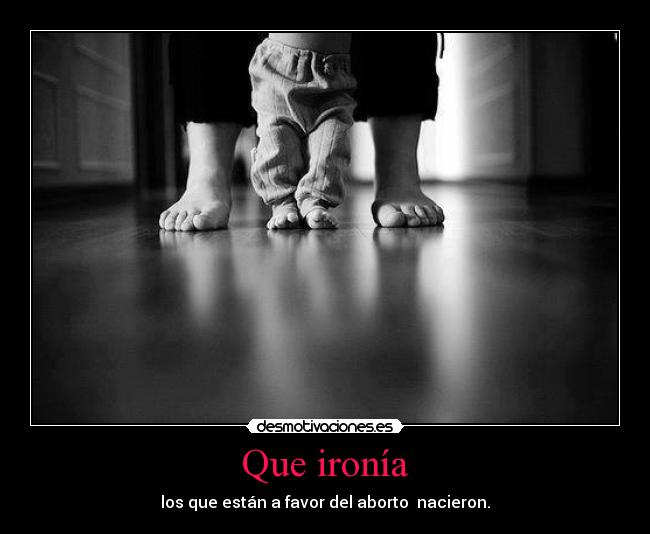 Que ironía - 