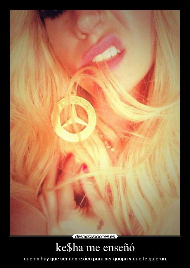 ke$ha me enseñó -