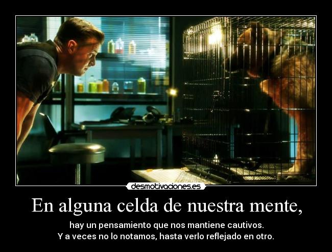 En alguna celda de nuestra mente, -