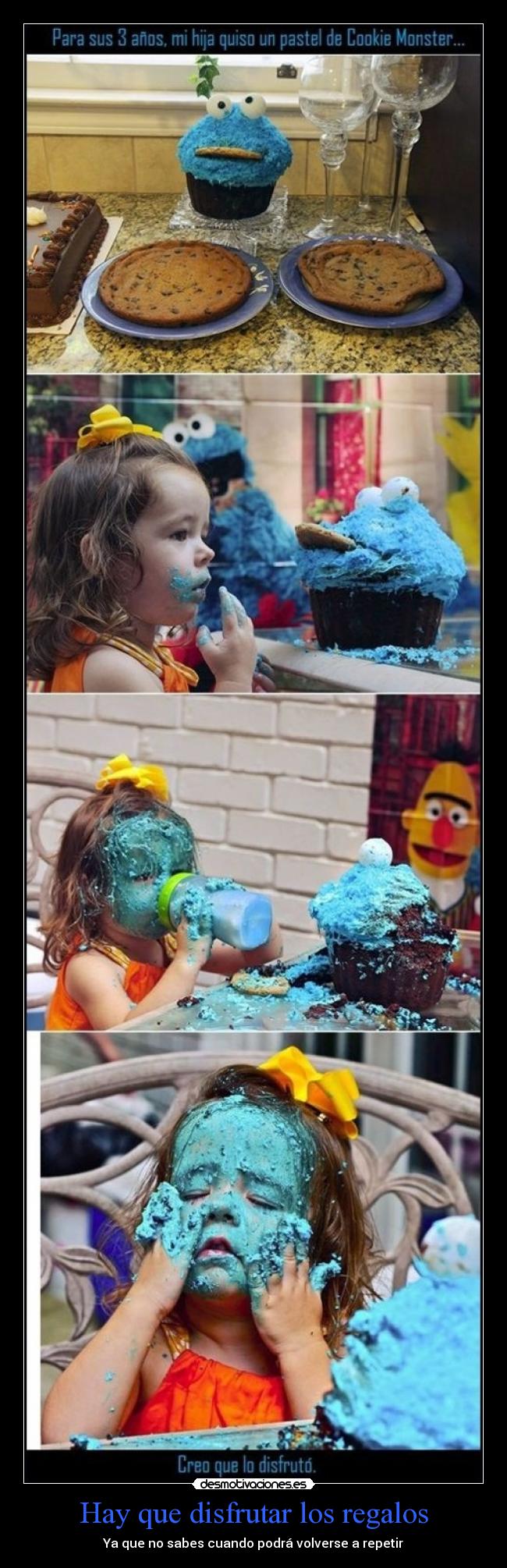 Hay que disfrutar los regalos - 