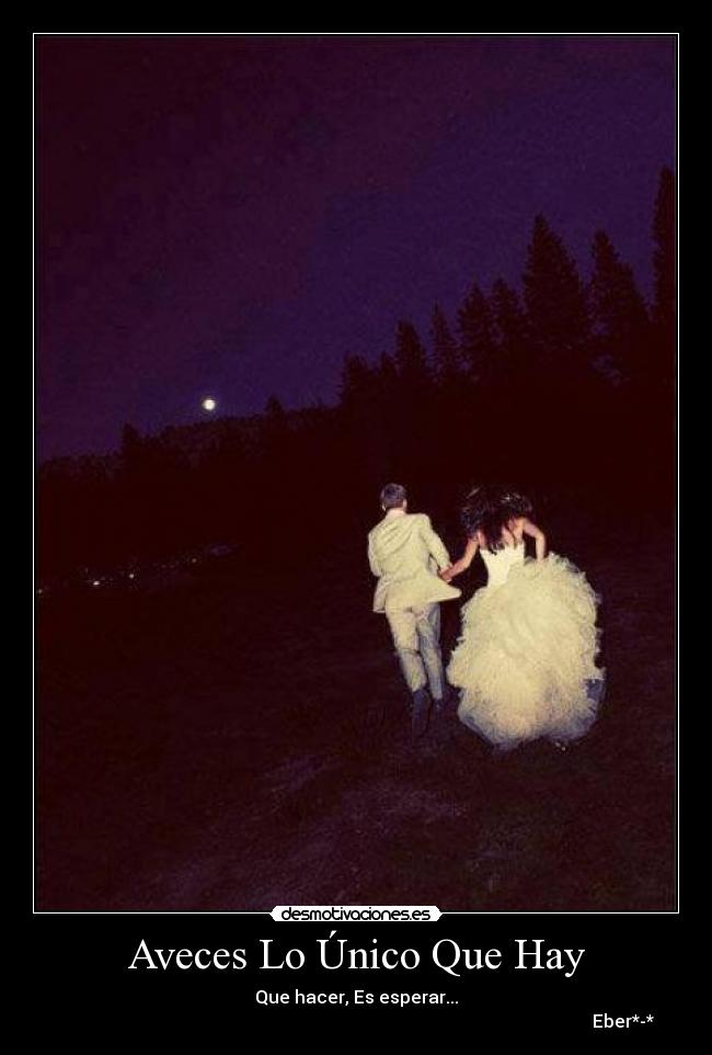 Aveces Lo Único Que Hay - 