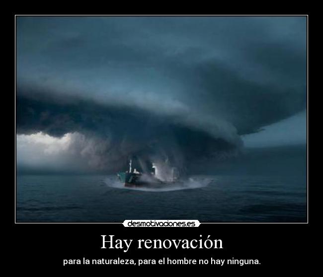 Hay renovación - 