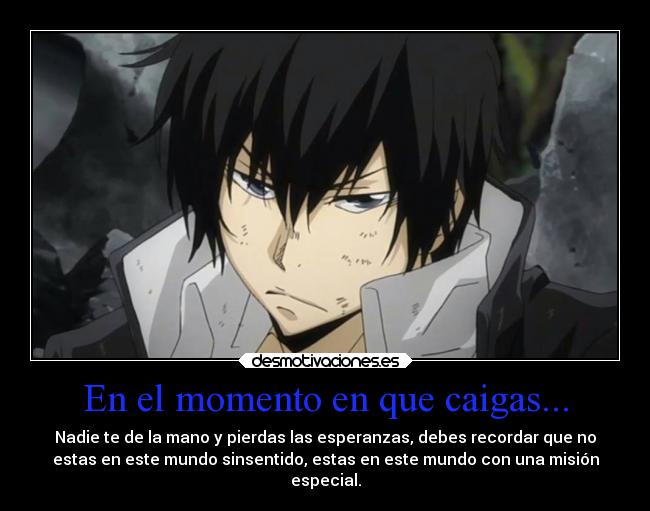 carteles anime madurar vida hibari kyoya katekyo hitman reborn desmotivaciones
