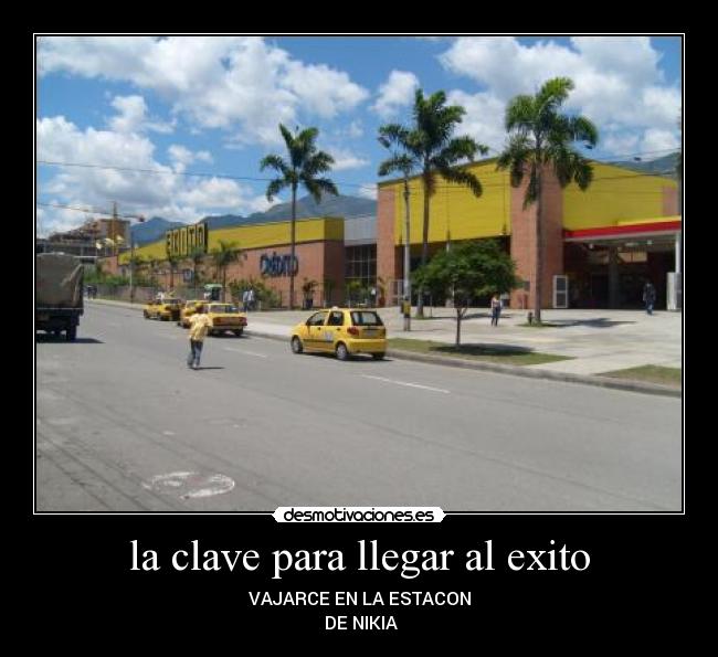 la clave para llegar al exito -