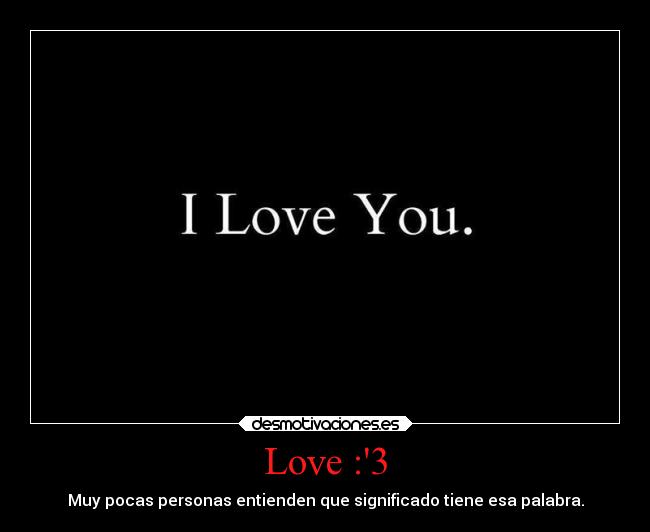Love :3 -