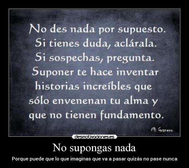 carteles supongas desmotivaciones