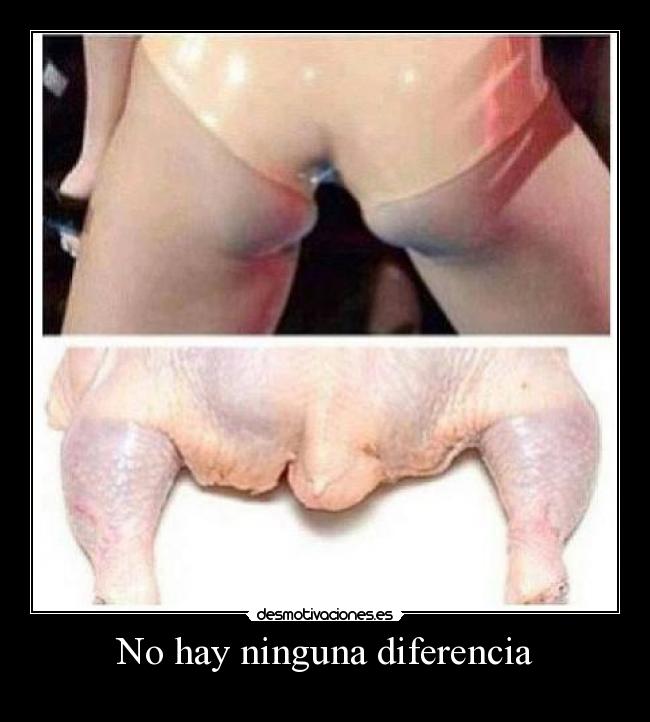 No hay ninguna diferencia - 