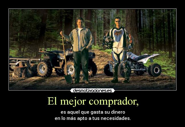 El mejor comprador, -