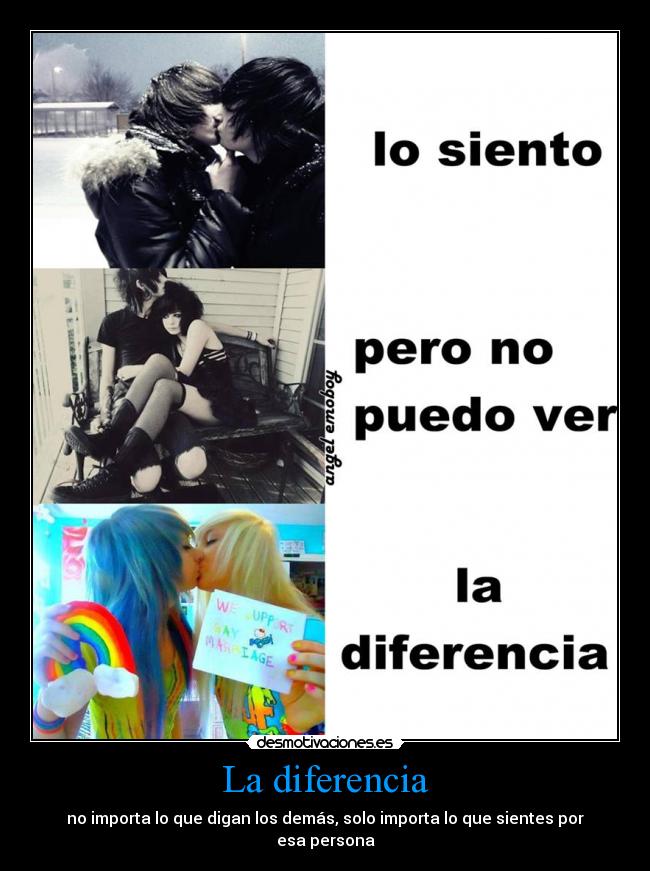 La diferencia -