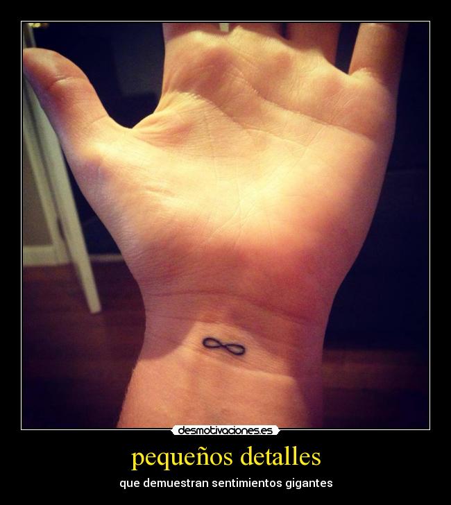 pequeños detalles -