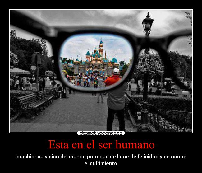 Esta en el ser humano - 