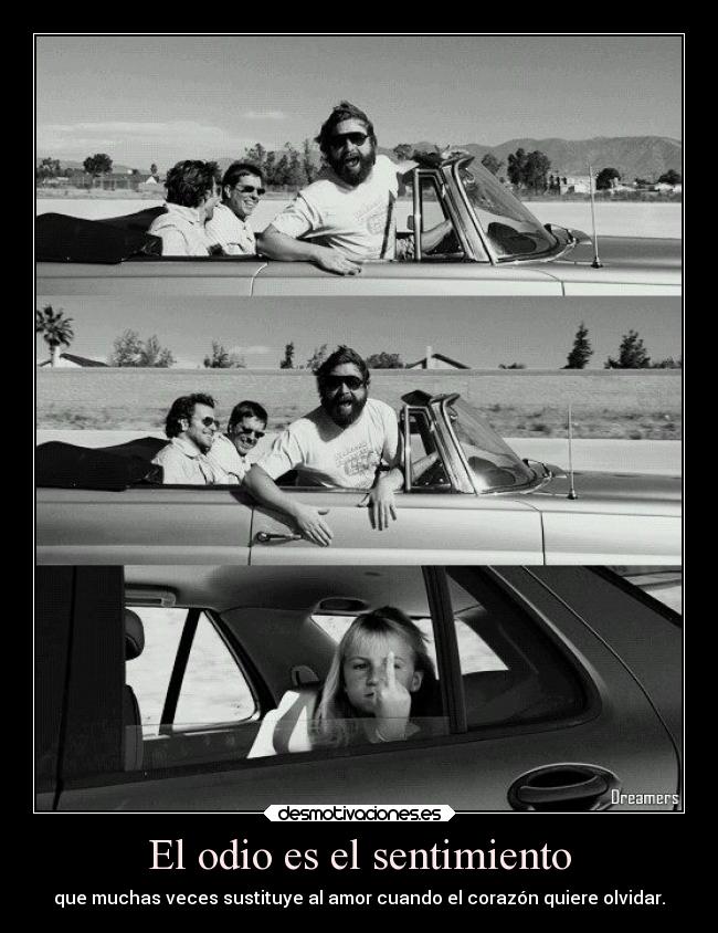 carteles odio vida odio sentimiento amor corazon olvido mastercat mastercatea desmotivaciones
