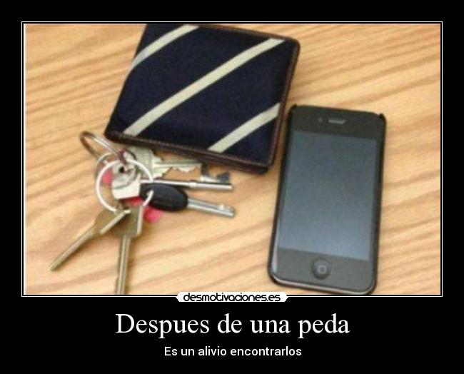 Despues de una peda - 