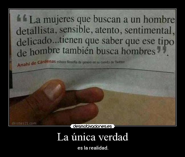 La única verdad -
