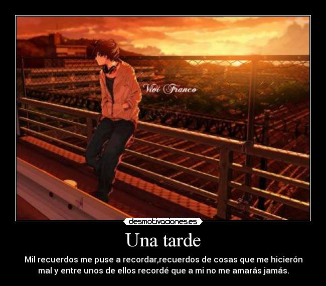 Una tarde - 