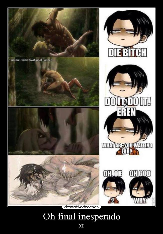 Oh final inesperado - 