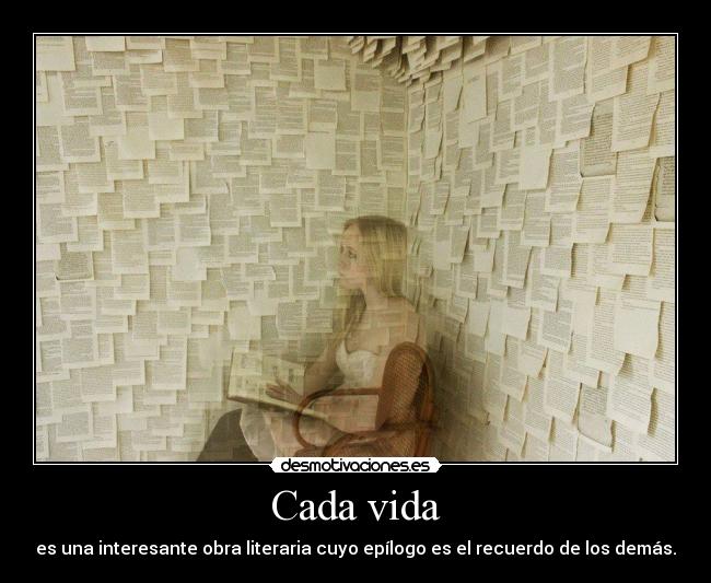 Cada vida - 