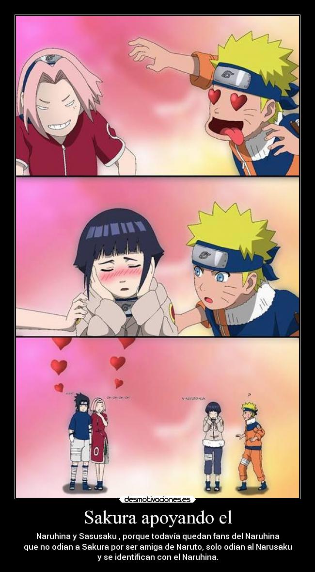 Sakura apoyando el - 
